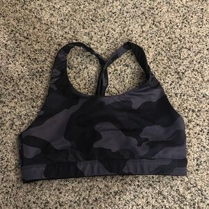 Camo sports bra